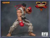 Ryu (White Outfit / Red Gloves) from Street Fighter - Basic Series manufactured by Storm Collectibles [Loose]