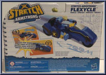 Flexcycle from Stretch Armstrong and the Flex Fighters - Basic Series manufactured by Hasbro [Back]
