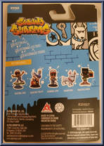 Guard Dog from Subway Surfers - Basic Series manufactured by Alpha Group [Back]