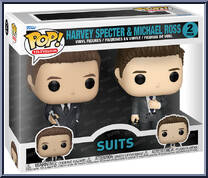 Harvey Specter & Michael Ross from Suits - Pop! Sets manufactured by Funko [Front]