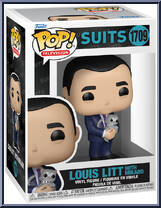 Louis Litt with Mikado from Suits - Pop! Vinyl Figures manufactured by Funko [Front]