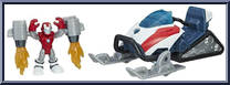 Iron Man Arc-Tech Snowjumper from Super Hero Adventures - Basic Series manufactured by Hasbro [Loose]