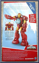 Iron Man from Super Hero Adventures - Mech-Armor manufactured by Hasbro [Back]