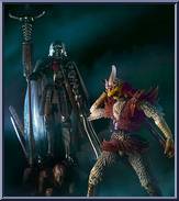 Henshin Ninja Arashi & Majinsai from Super Imaginative Chogokin - 2-Pack Boxed Set manufactured by Bandai [Front]