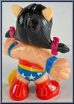 Petunia Pig as Wonder Pig from Super Looney Tunes - Basic Series manufactured by McDonald's [Loose]