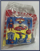 Superman (Standing) from Superman - Basic Series manufactured by Burger King [Back]