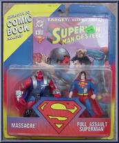 Massacre vs Full Assault Superman Action Figure