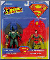 Superman (Solar Suit) vs Batman (Future) Action Figure