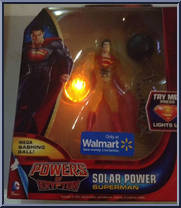 Superman (Solar Power) from Superman - Man of Steel - Powers of Krypton - Wal-Mart manufactured by Mattel [Front]