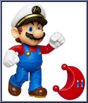 Captain Mario (with Red Power Moon) Action Figure
