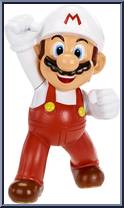 Fire Mario (Fist Up) Action Figure
