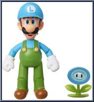 Ice Luigi (with Ice Flower) Action Figure
