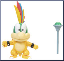 Lemmy Koopa (with Magic Wand) Action Figure