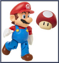 Mario (with Super Mushroom) Action Figure