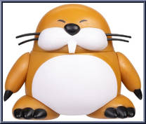 Monty Mole Action Figure
