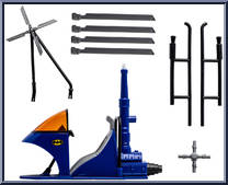 Whirlybat from Super Powers (McFarlane) - Accessories manufactured by McFarlane Toys [Loose]