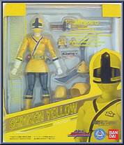 Samurai Sentai Shinkenger - Shinken Yellow from Super Sentai - S.H. Figuarts manufactured by Bandai [Front]
