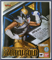 Zyuden Sentai Kyoryuger - Kyoryu Gold from Super Sentai - Monster Collection - MS Series manufactured by Bandai [Front]