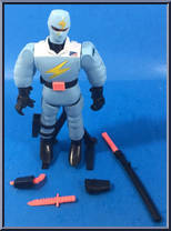 Thunderbolt from Tacky Stretchoid Warriors! - Basic Series manufactured by Bandai [Loose]