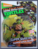 Super Ninja Mikey from Tales of the Teenage Mutant Ninja Turtles - Super Shredder manufactured by Playmates [Front]