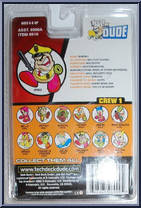 Barney from Tech Deck Dude - Hot Feet 1 manufactured by X-Concepts [Back]