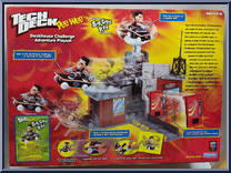 Deckhouse Challenge Adventure Playset from Tech Deck Pee Wee - Trick Boarders manufactured by Playmates [Back]