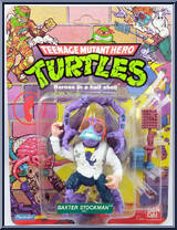 Baxter Stockman from Teenage Mutant Ninja Turtles - 1989 - Basic Figures manufactured by Playmates [Front]