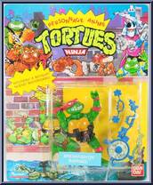 Breakfightin' Raphael from Teenage Mutant Ninja Turtles - Wacky Action manufactured by Playmates [Front]