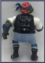 Classic Rocker Leo from Teenage Mutant Ninja Turtles - Rock 'N Rollin' Turtles manufactured by Playmates [Loose]