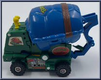 Construction Mutation Mike from Teenage Mutant Ninja Turtles - Mighty Mutations manufactured by Playmates [Loose]