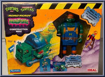 Construction Mutation Mike from Teenage Mutant Ninja Turtles - Mighty Mutations manufactured by Playmates [Front]