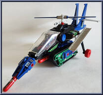 Cyber-Jet Playset from Teenage Mutant Ninja Turtles - Mini Mutants manufactured by Playmates [Loose]
