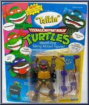 Talkin' Donatello from Teenage Mutant Ninja Turtles - Talkin' Turtles manufactured by Playmates [Front]