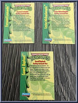 Turtle-Top - Donatello's Basketball Playset (with Cards) from Teenage Mutant Ninja Turtles - Mini Mutants manufactured by Playmates [Card]
