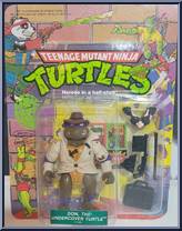 Don, the Undercover Turtle from Teenage Mutant Ninja Turtles - Disguised Turtles manufactured by Playmates [Front]