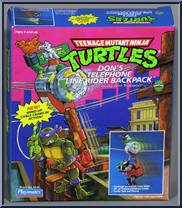 Don's Telephone Line Rider Back Pack from Teenage Mutant Ninja Turtles - 1991 - Accessories manufactured by Playmates [Front]
