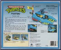Footski from Teenage Mutant Ninja Turtles - 1989 - Accessories manufactured by Playmates [Back]