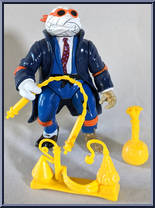 Invisible Man Michaelangelo (with Card) from Teenage Mutant Ninja Turtles - Universal Studios Monsters manufactured by Playmates [Loose]