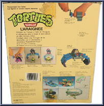 Knucklehead from Teenage Mutant Ninja Turtles - 1988 - Accessories manufactured by Playmates [Back]