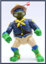 Kookie Kavalry Leo from Teenage Mutant Ninja Turtles - Mutant Military II manufactured by Playmates [Loose]