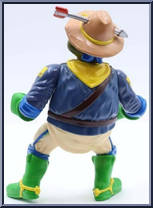 Kookie Kavalry Leo from Teenage Mutant Ninja Turtles - Mutant Military II manufactured by Playmates [Loose]