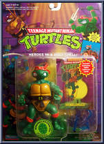 Michaelangelo (with Storage Shell) [Reissue] from Teenage Mutant Ninja Turtles - Storage Shell Turtles manufactured by Playmates [Front]