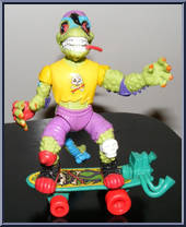 Mondo Gecko from Teenage Mutant Ninja Turtles - 1990 - Basic Figures manufactured by Playmates [Loose]