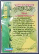 Rahzar (Black Nose) [Reissue] from Teenage Mutant Ninja Turtles - 1994 - Basic Figures (with Cards) manufactured by Playmates [Card]