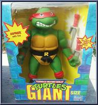 Raphael with Sai from Teenage Mutant Ninja Turtles - Giant Size manufactured by Playmates [Front]