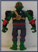 Metal Mutant Raphael from Teenage Mutant Ninja Turtles - Metal Mutants manufactured by Playmates [Loose]