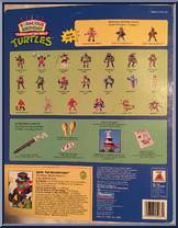 Raph, the Magnificent from Teenage Mutant Ninja Turtles - Bodacious Birthday Turtles manufactured by Playmates [Back]