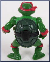 Breakfightin' Raphael from Teenage Mutant Ninja Turtles - Wacky Action manufactured by Playmates [Loose]