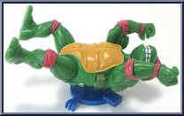 Breakfightin' Raphael from Teenage Mutant Ninja Turtles - Wacky Action manufactured by Playmates [Loose]