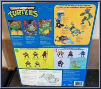 Breakfightin' Raphael from Teenage Mutant Ninja Turtles - Wacky Action manufactured by Playmates [Back]